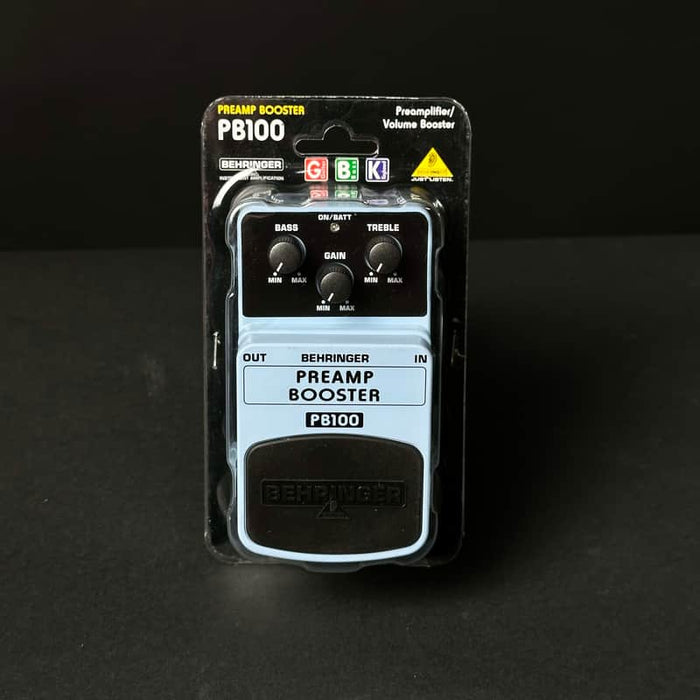 Behringer 2000s Behringer PB100 Preamp Booster blue