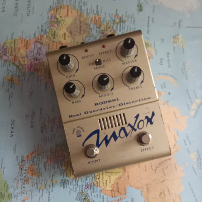 Maxon 2000s Maxon ROD 880 Real Overdrive Silver