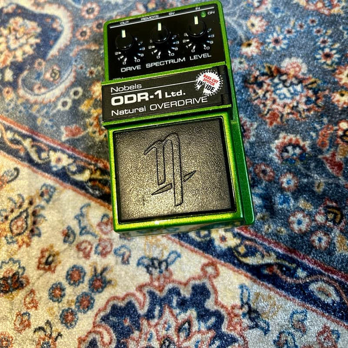 Nobels ODR-1 Ltd. Natural Overdrive Black / Green Sparkle