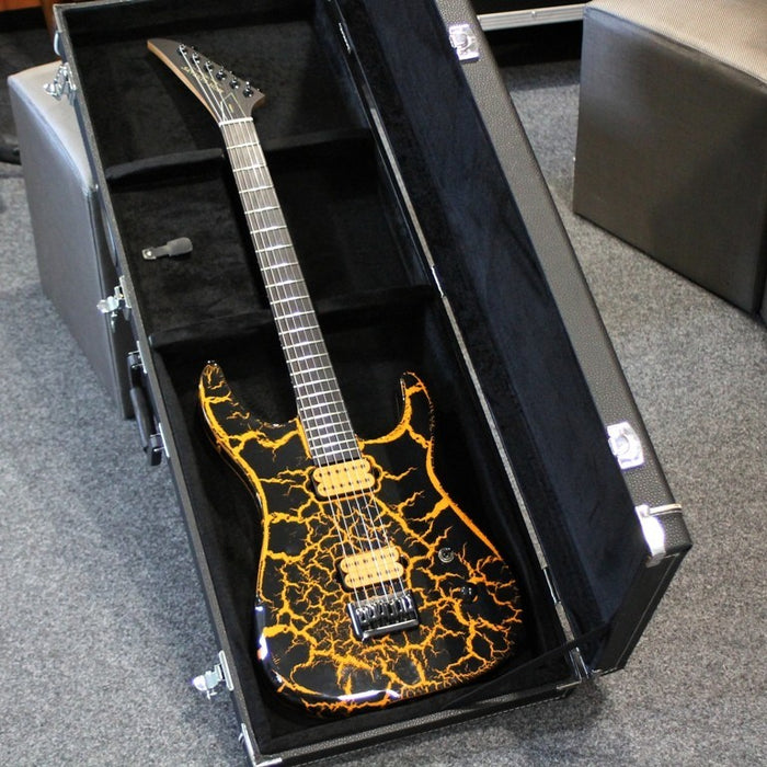MGH Custom Metalcaster Orange Lava Crackle