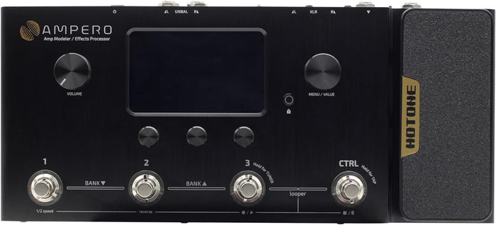 HOTONE AMPERO Multi-Effect Guitar Pedal Modellierer und Effektprozessor !!