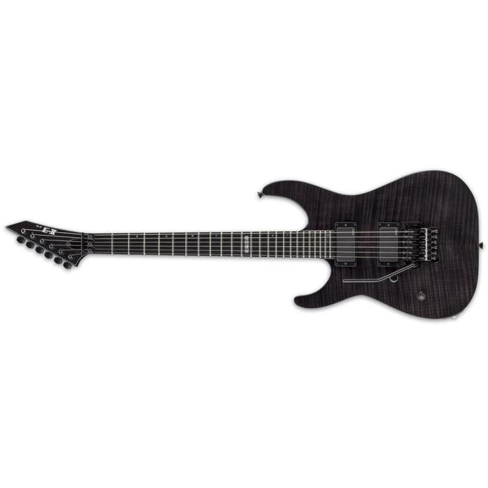 ESP E-II M-II FM LH STBLK - See Thru Black - Lefthand - b-stock * NEW *