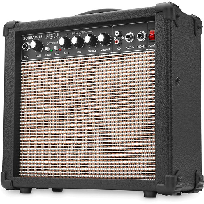 Rocktile 15W, 2 Kanäle, 3-Band, - A