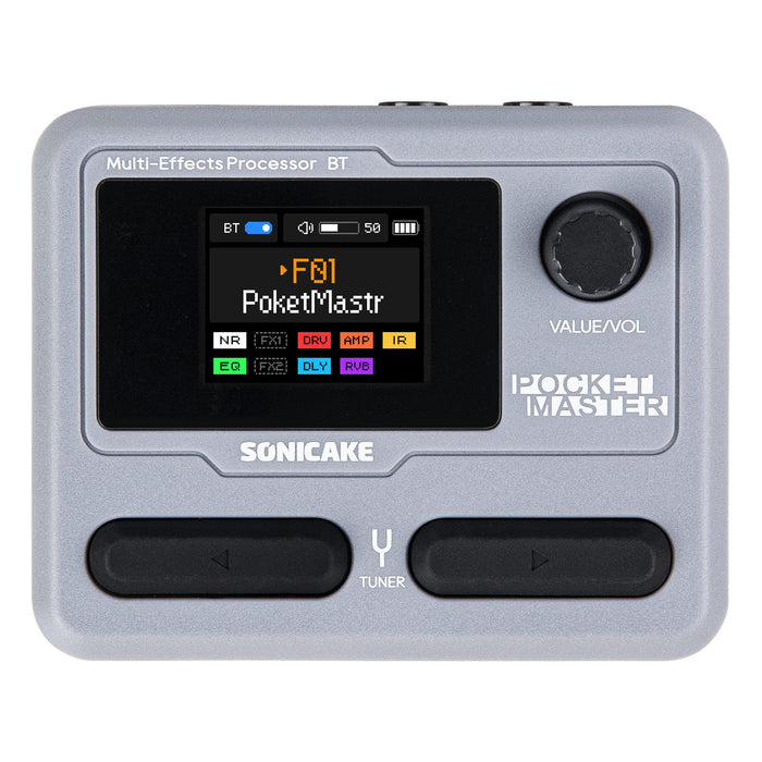 SONICAKE Pocket Master Gitarre Multi IR Gehäuse OTG Multi GREY DE