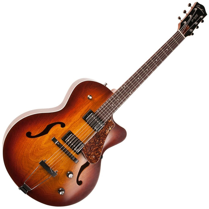 Godin 5th Avenue CW Kingpin II HB Hollowbody Cognac Burst