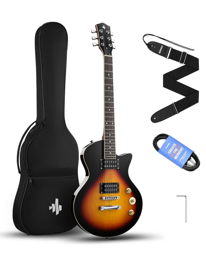 Donner DSC-128 im FinishSolid Body mit Dual Pickup.