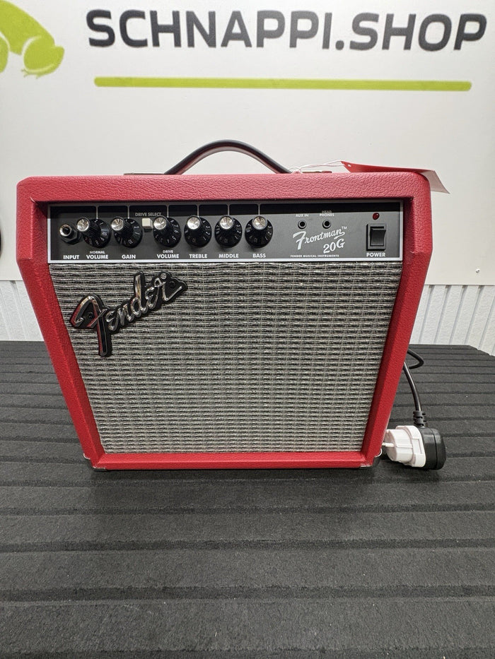 Fender n Fender Frontman 20G Gitarren Red