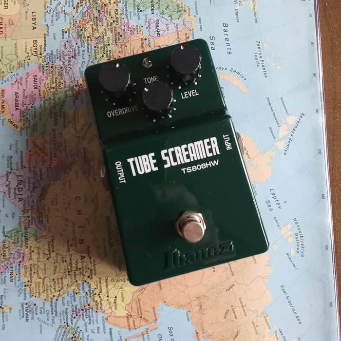 Ibanez TS808HW Hand-Wired Tube Screamer Green