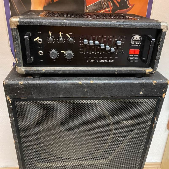 Dynacord 1977 BA300 + 2 x 15 EV Box ex Steffi Stephan sc...