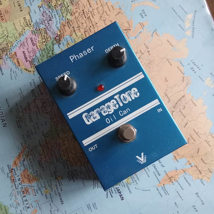 Visual Sound 2010s Visual Sound GarageTone Oil Can Phaser Blue