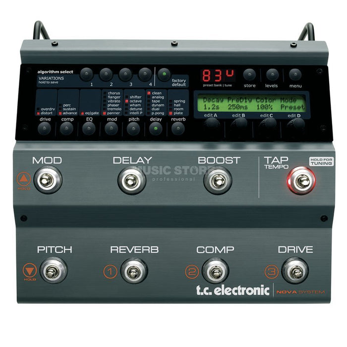 TC Electronic Nova System Multi Effekt für Gitarren