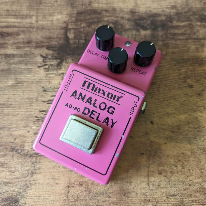 Maxon 1980s Maxon AD-80 Analog Delay Pink