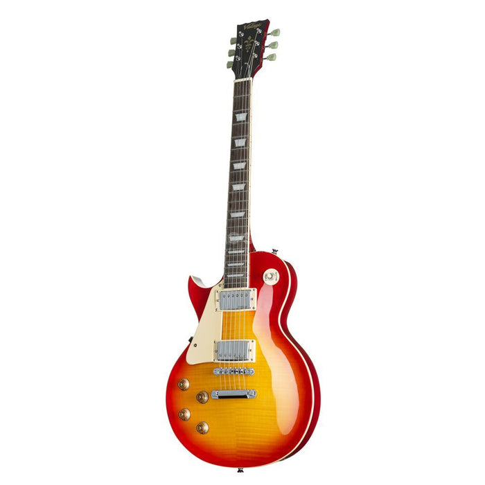 Vintage Reissued LV100CS Lefthand Cherry Sunburst