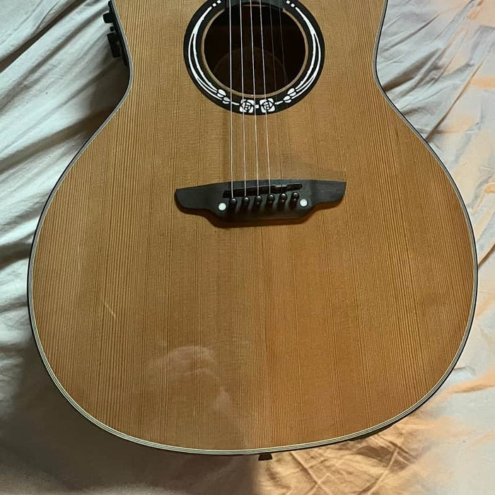 Luna 2010s Luna Artist Craftsman Acoustic-Electric Guitar Natural