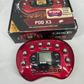 Line 6 POD X3 Multi-Effect and Amp Modeler Red