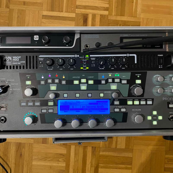 Kemper Amps Profiler Rack Modeling Guitar Amp Black