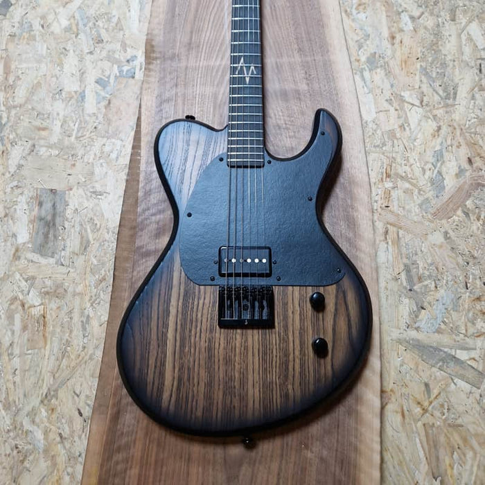 Mozer Radiant singlecut Custom Matt Natural BlackBurst