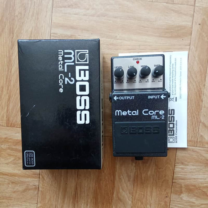 Boss ML-2 Metal Core Black Metallic