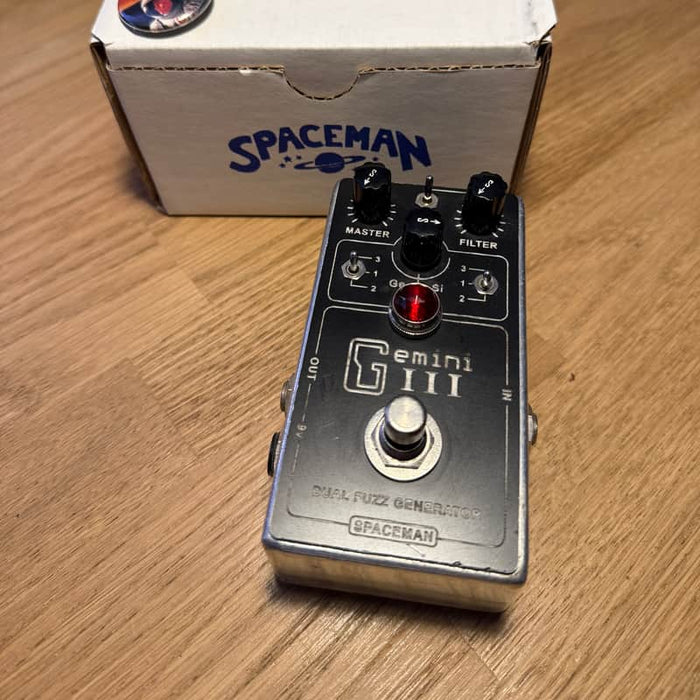 Spaceman 2010s Spaceman Gemini III Dual Fuzz Generator Silver Edition