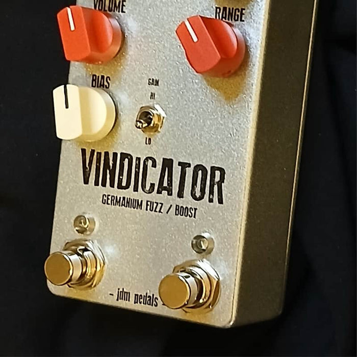 JDM Pedals Vindicator Sanded Silver