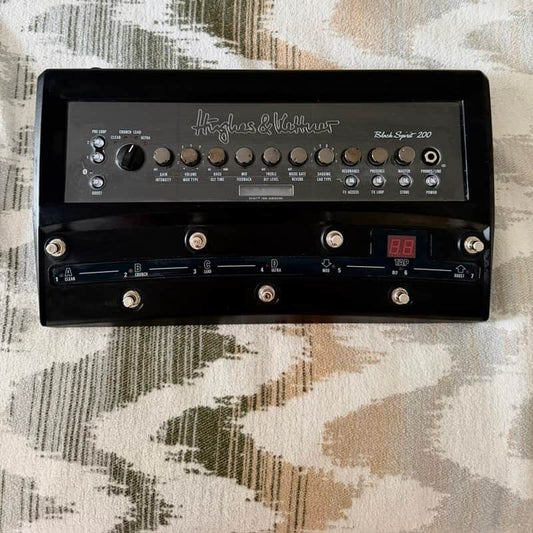 Hughes & Kettner Hughes & Kettner Hughes &amp; Kettner Black Spirit 200 Floor 4-Chan... - Reverb