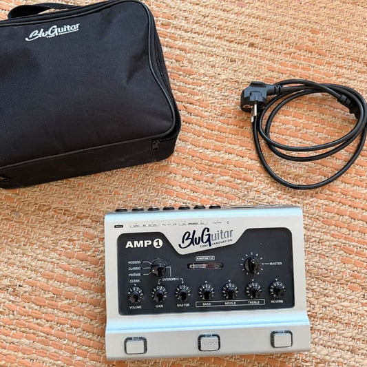 BluGuitar BluGuitar Amp1 Silver Edition 100-Watt Nanotube Pedalboard Gui... - Reverb