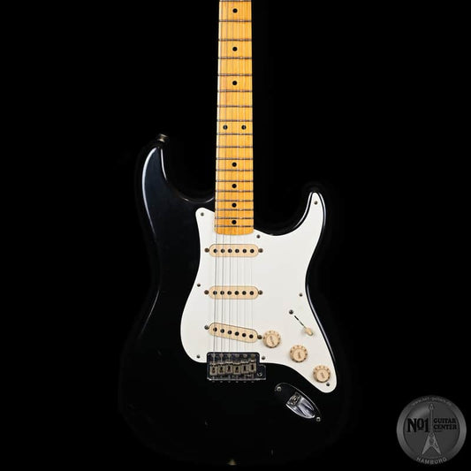 Fender Fender CS '56 Stratocaster Relic Black - Reverb