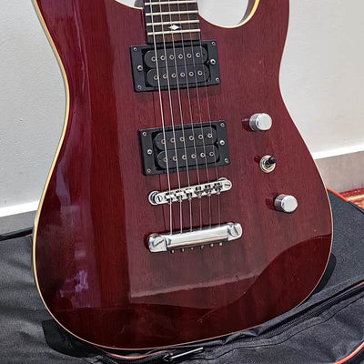 Vantage 1980s Vantage Entertainer Bernie Rico Design Wine Red / Transp...