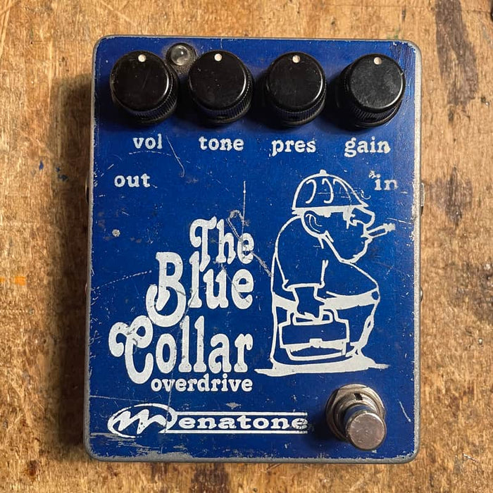 Menatone 2010s Menatone Blue Collar Overdrive Blue