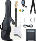 McGrey Rockit Chitarra Elettrica ST Set Completo White