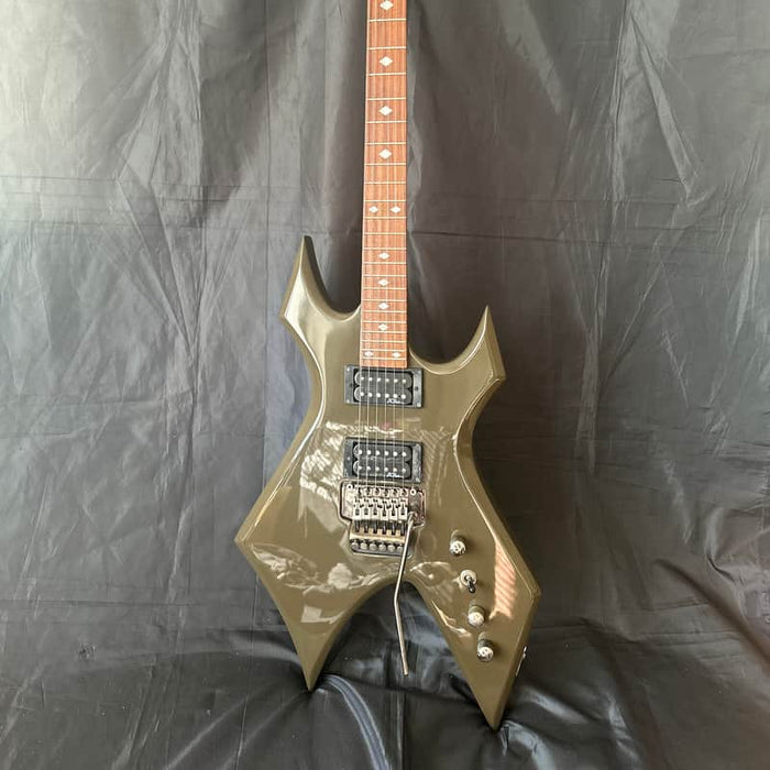B.C. Rich 2000s B.C. Rich Warlock NJ Series Custom Olive Drab Gloss