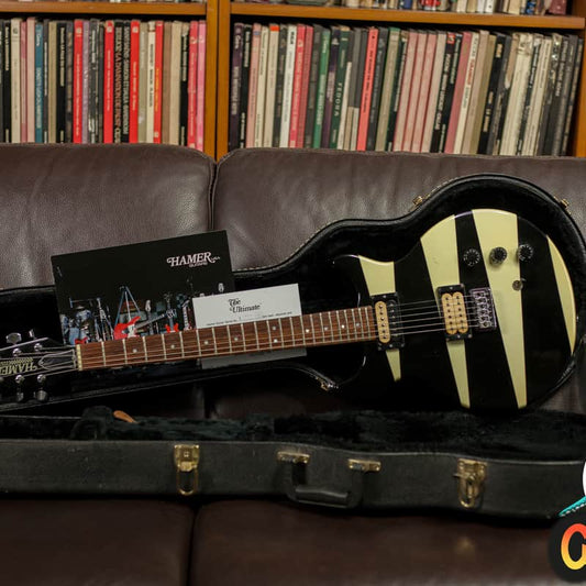 Hamer Hamer Special Black &amp; White Graphics - Reverb