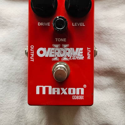 Maxon 2010s Maxon OD-808X Extreme Overdrive Red