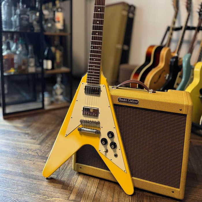 Gibson Flying V with Stop Bar Tailpiece and Triangle...