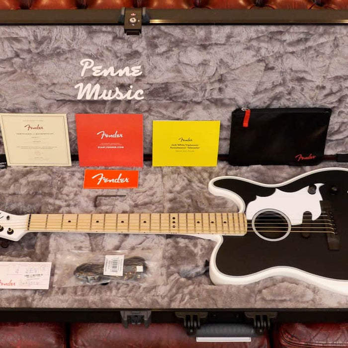 Fender Jack White Acoustasonic Telecaster Triplesonic Sat...