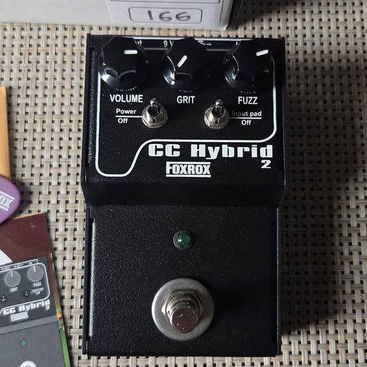 Foxrox Electronics Foxrox Electronics 2010s Foxrox Electronics CC Hybrid 2 Fuzz Black - Reverb