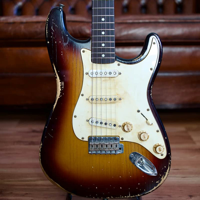Constantin Guitars Sweetcaster Classic Aged Cherry Burst