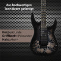 Rocktile Pro JK150-BSK Chitarra Elettrica Skull