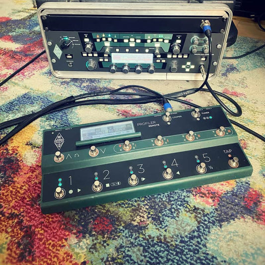 Kemper Amps Kemper Amps Profiler Rack with Remote Grey/green - Reverb