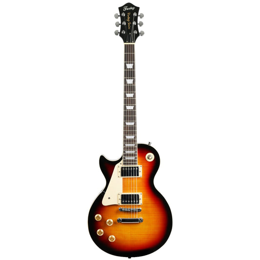 Fazley Fazley FLP300SBLH E-Gitarre, linkshändig, Sunburst B-Ware - Bax Shop