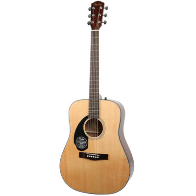 Fender Classic Design CD-60S LH Westerngitarre, Natural linkshändig