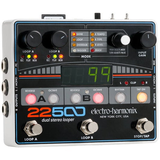 Electro Harmonix Electro Harmonix 22500 Dual Stereo Looper B-Ware - Bax Shop