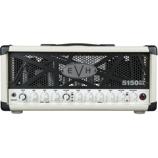 EVH EVH 5150III 50W 6L6 Head Ivory tube guitar amplifier head B-Ware - Bax Shop