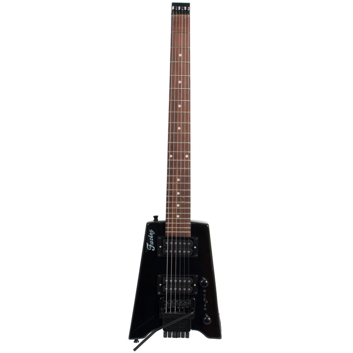 Fazley FSB418BK Headless Electric Guitar (Black)