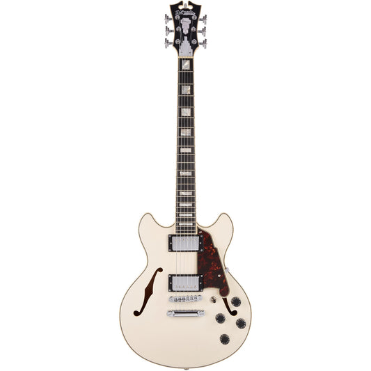 D'Angelico D'Angelico Premier Mini DC Champagne Electric Guitar with Gig Bag B-Ware - Bax Shop