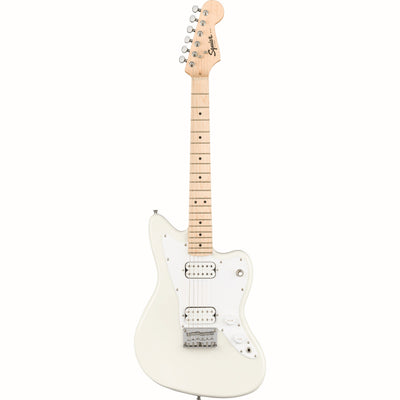 Squier Mini Jazzmaster HH Olympic White MN Children's / Travel Electric Guitar