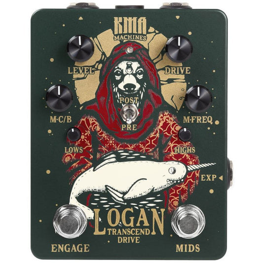 KMA Audio Machines KMA Audio Machines Logan Overdrive Effect Pedal B-Ware - Bax Shop