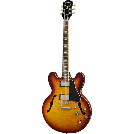 Epiphone Epiphone ES-335 Figured Raspberry Tea Burst Semi-Acoustic Guitar B-Ware - Bax Shop