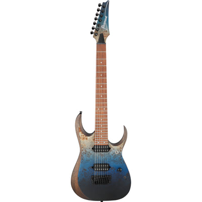 Ibanez RGD7521PB Deep Seafloor Fade Flat 7-String Electric Guitar