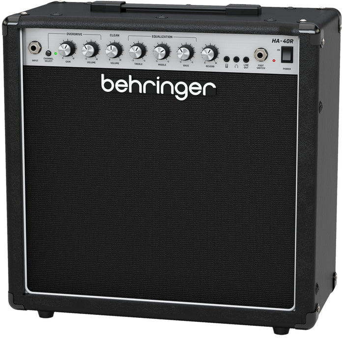 Behringer HA-40R Combo Guitar Amplifier with Reverb (1x10